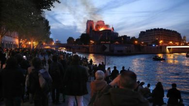 Cesare Nosiglia e l’incendio di Notre Dame