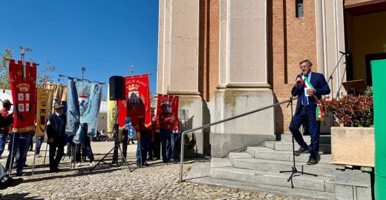 Il raduno degli Alpini in Langa Castiglione Tinella il 28 aprile