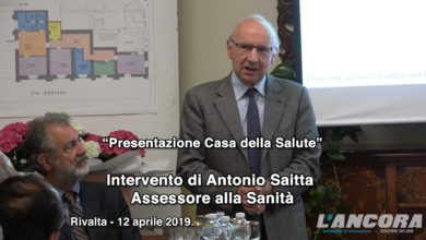 Rivalta Bormida - Intervento dell'assessore alla sanità Antonio Saitta (VIDEO)