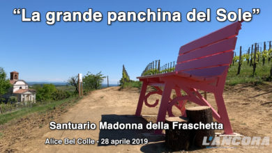 Alice Bel Colle - “La grande panchina del Sole”