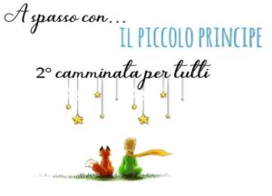 locandina camminata "A spasso con il piccolo principe"