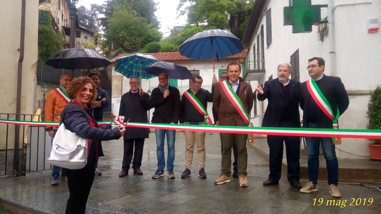 Ricaldone: dopo la recente ristrutturazione, inaugurata piazza Culeo