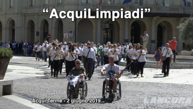 Acqui Terme - Cerimonia di apertura delle "AcquiLimpiadi" (VIDEO)