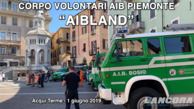 Acqui Terme - Corpo volontari AIB Piemonte "AIBLAND" (VIDEO)