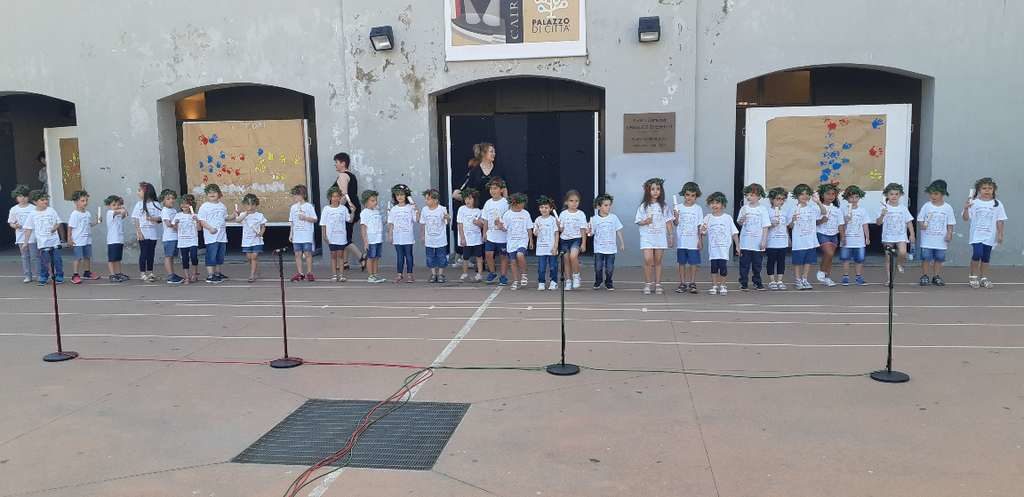 Spettacolo di fine anno dei bimbi dell’Asilo Bertolotti