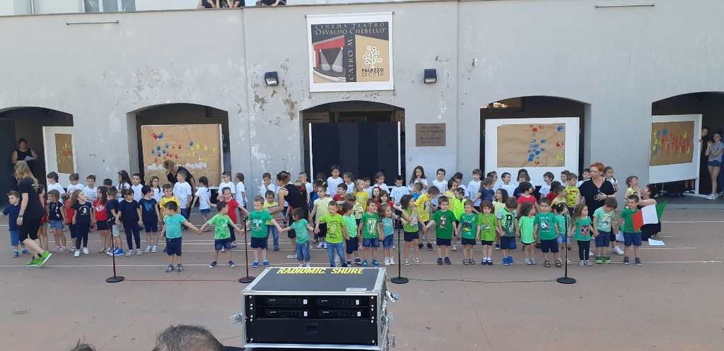 Spettacolo di fine anno dei bimbi dell’Asilo Bertolotti