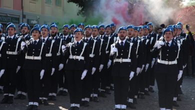 La cerimonia del giuramento del 174° corso degli allievi Agenti di Polizia Penitenziaria