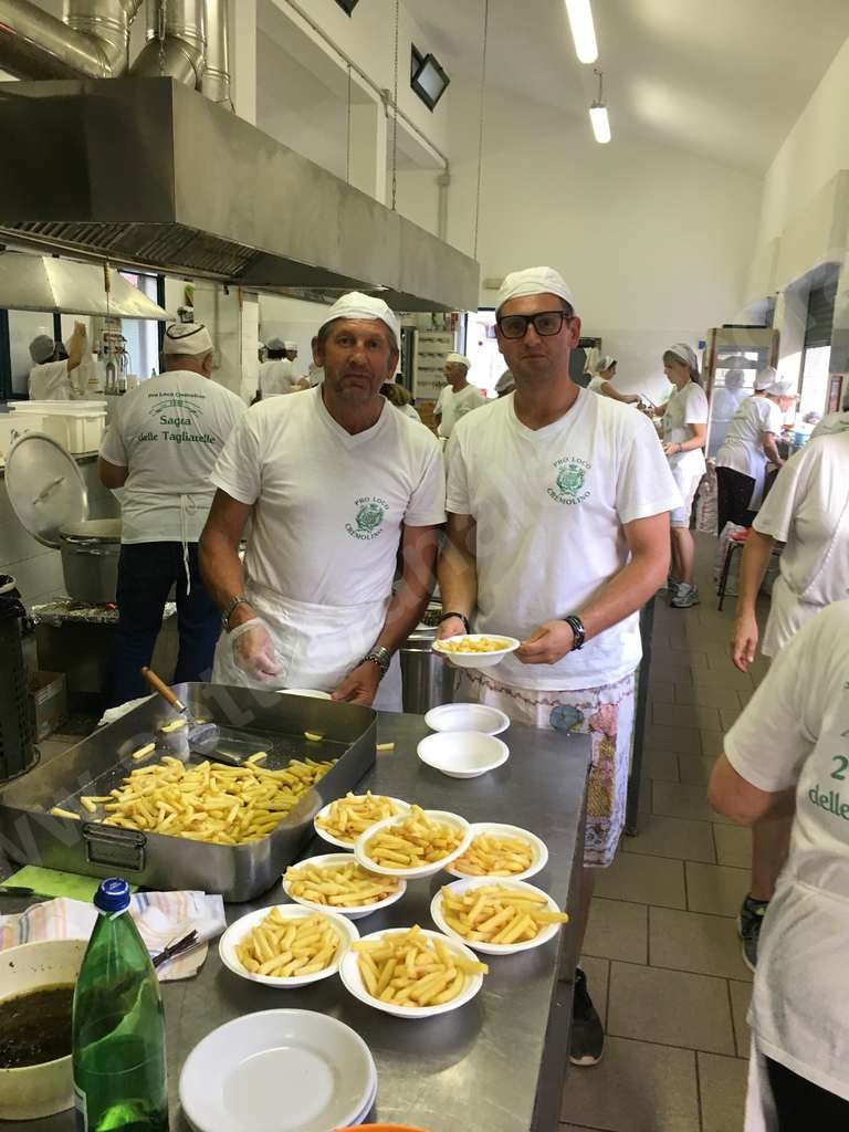 Cremolino: Per la sagra delle tagliatelle sono arrivati in migliaia