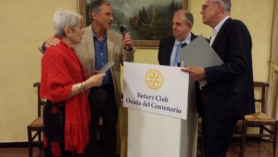 L’illustre chirurgo Spinoglio ospite del Rotary Club Ovada del Centenario