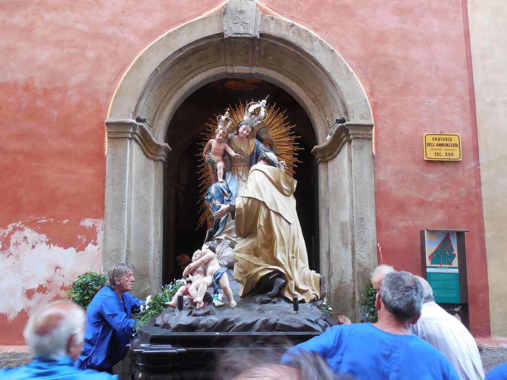 All’Oratorio della SS. Annunziata la festa della Madonna del Carmine