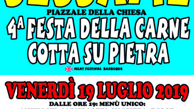 Festa della carne cotta su pietra a Sessame (AT)