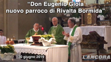 Don Eugenio Gioia nuovo parroco di Rivalta Bormida