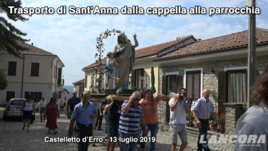 Castelletto d'Erro - Trasporto di Sant’Anna dalla cappella alla parrocchia