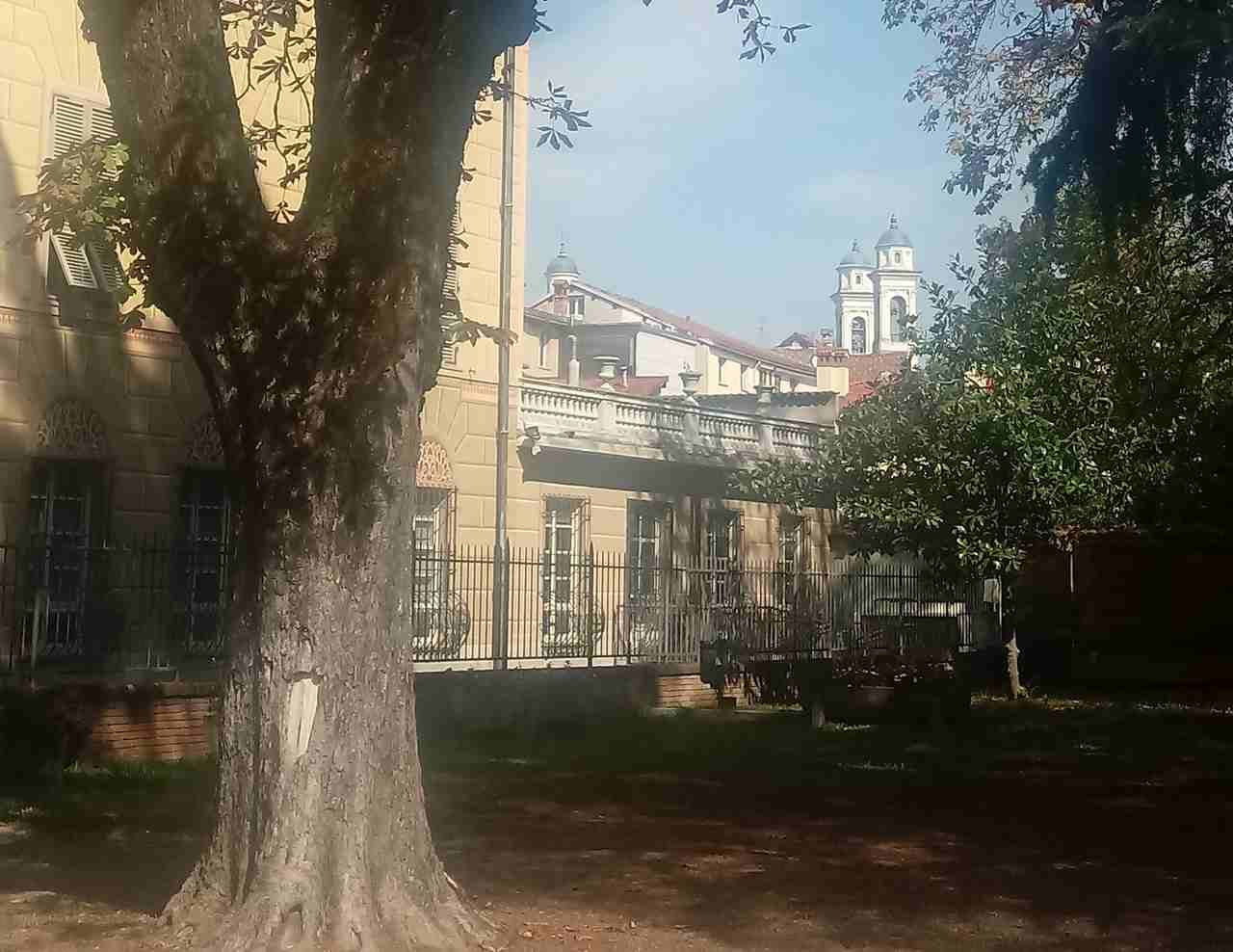 Vista del Parco Pertini di Ovada