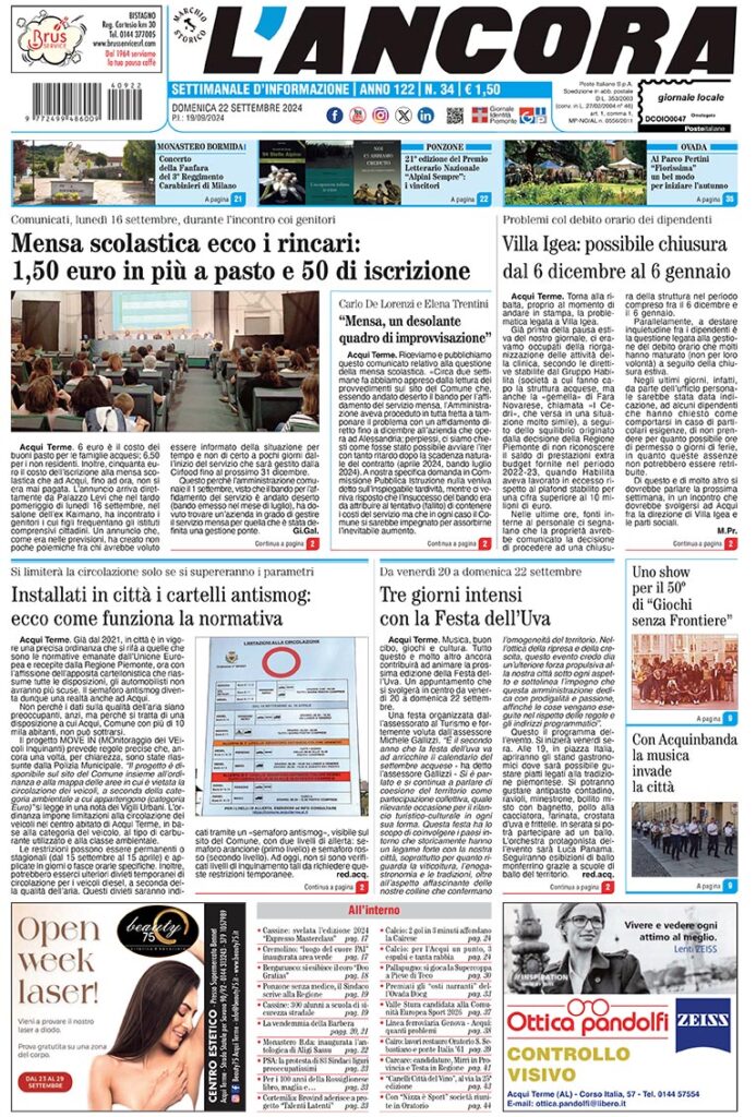 prima pagina num34/2024