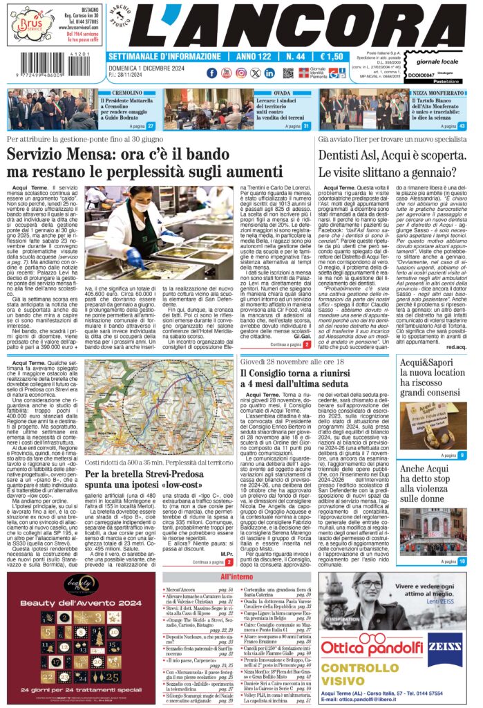 prima pagina num.44/2024